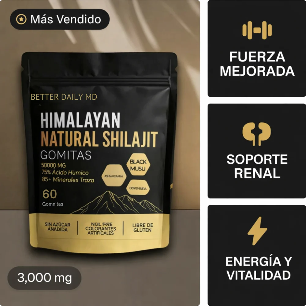 Gomitas de shilajit para el apoyo renal